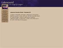 Tablet Screenshot of lakesound.net